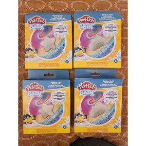 Play-Doh Bath Bombs Lot of 4 NWT